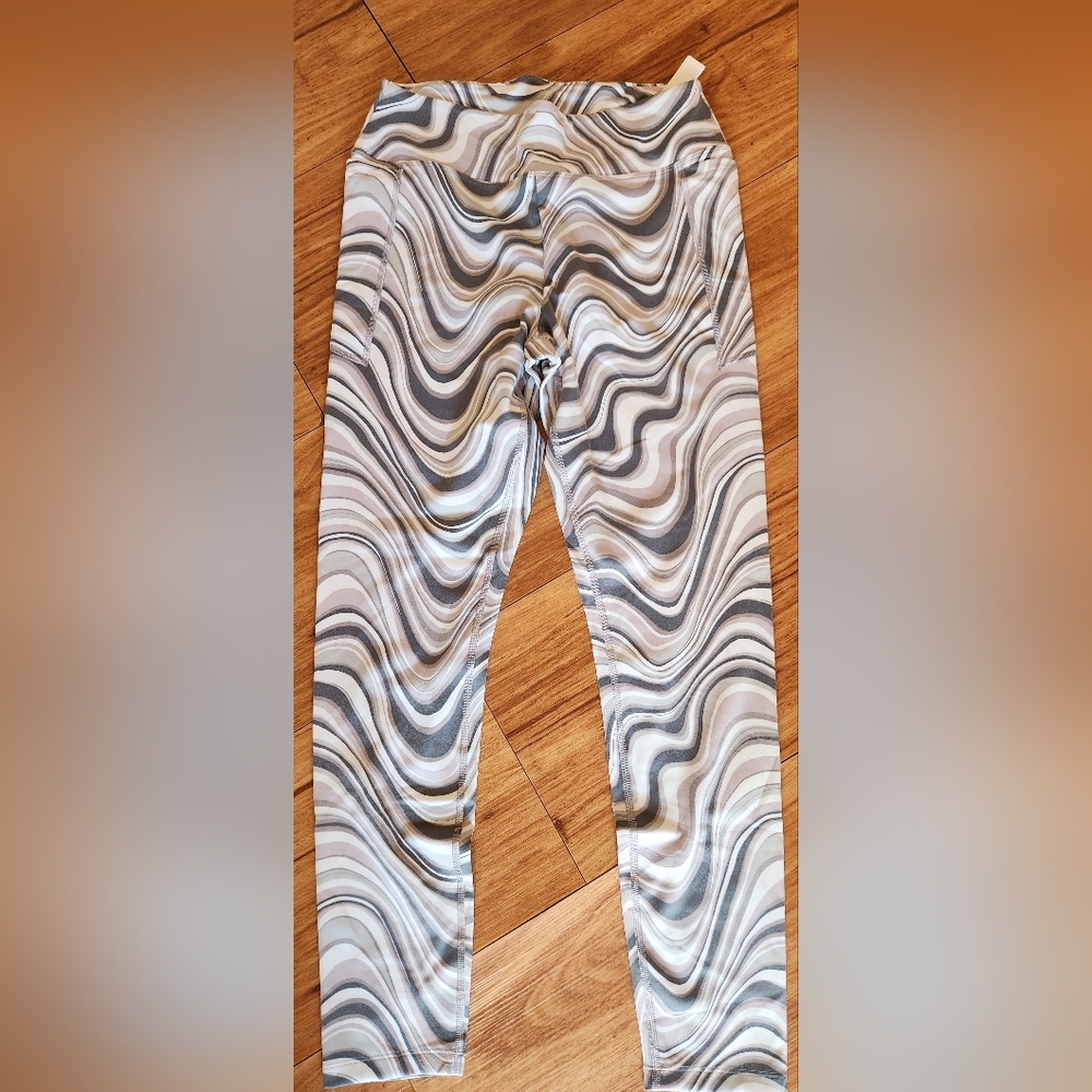 Victoria Secret Pink Active Marbled High Rise Legging Size Large NWT